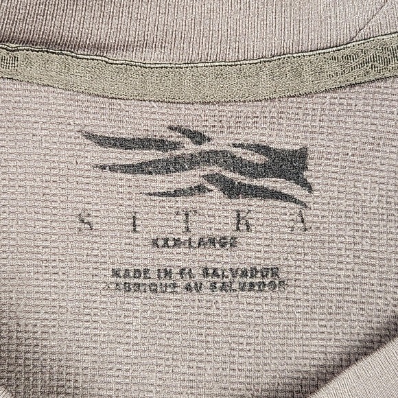 Sitka Core Light Weight Shirt Mens 3XL Gray Performance Base Layer Hunting 10033 - Picture 4 of 10